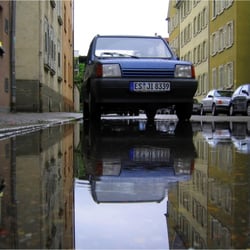 Spiegelungen nach dem Regen