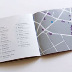 Lageplan Doppelseite
