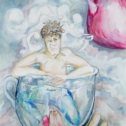 No fruit Tee, please / Aquarell / Din A2