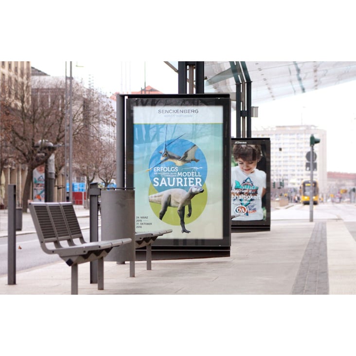 Senckenberg – Cityplakat