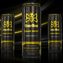 Enerbee Energy Drink 3D Visualisation