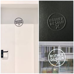 Magnetfolie, Fensterfolie, Prägung