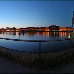 Panorama Molecule Men, Berlin Treptow.