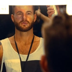 Backstage Andy Wolf Eyewear –  Mercedes Benz Fashion Week