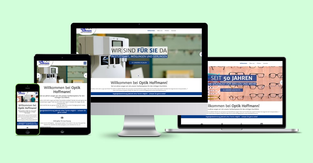 Optik Hoffmann Website