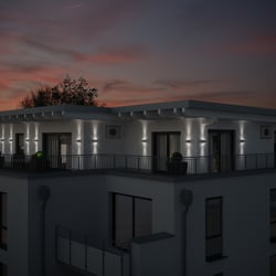 Fassadenbeleuchtung | PENTHOUSE HS536 | Dortmund