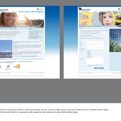 Webdesign für Solarfuxx