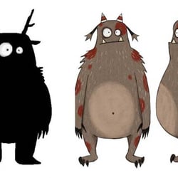 Monster-Charakter Entwurf