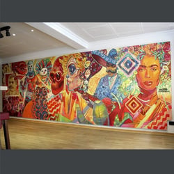 Restaurant „Guacamole“ Mural Art