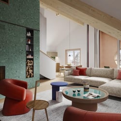 3D Visualisierung: Maya Häuser, Andermatt