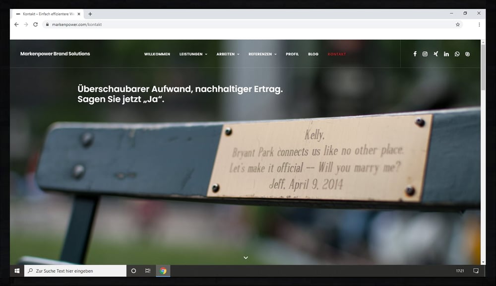 Kontakt: www.markenpower.com/kontakt