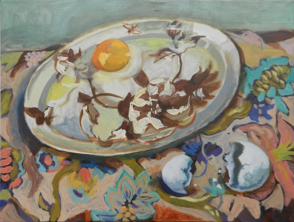 Das Letzte Ei, 2015/16, Acryl auf Leinwand