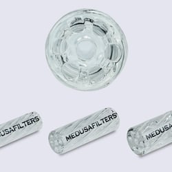 Twisted Glass Filter von Medusafilters – Auftragsarbeit