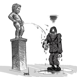 Prevented terror attack Verviers, Belgium