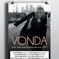 Plakatdesign „Vonda Shepard“