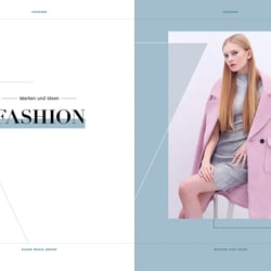 Konzept und Gestaltung Fashion-Segment
