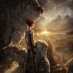 „Ödland“ von Christoph Zachariae, Coverillustration