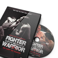 DVD Gestaltung „Fighter vs. Warrior“