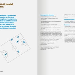 Infografiken. Layout. Sportangebot Stadt Barcelona.