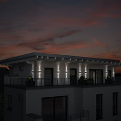 Fassadenbeleuchtung | PENTHOUSE HS536 | Dortmund