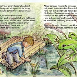 Illustration aus: Die Froschprinzessin
