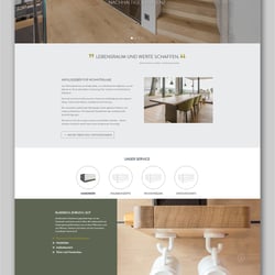 Webdesign – Schreinereibetrieb für Crossactive
