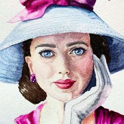 Aquarellstudie