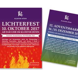 Werbemittel für Events