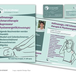Flyer, Visitenkarte, Logo, Illustration