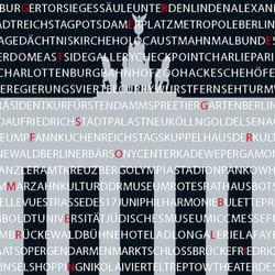 Grafik-Karte Berlin