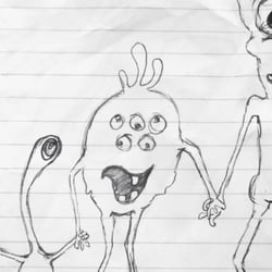 Vorskizze Character Design Messe