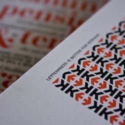 Kerning notebook