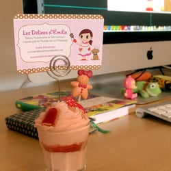 Emilie Character, Logo and Business Card Design