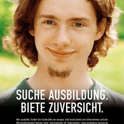 Plakat-Kampagne für mehr Ausbildung