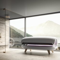 Produktvisualisierung einer privaten Wellnessoase