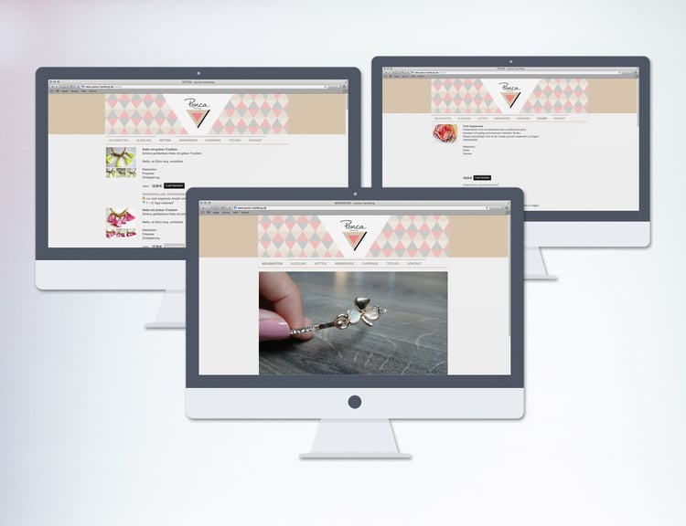 Website für Ponca Hamburg