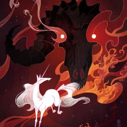 Unicorn and bull