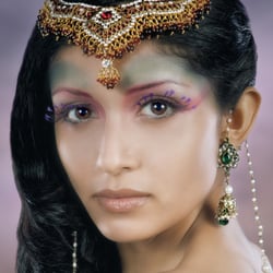 Extrem-Make-up / Make-up Couture für Samiah