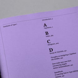 Yearbook of Type I
