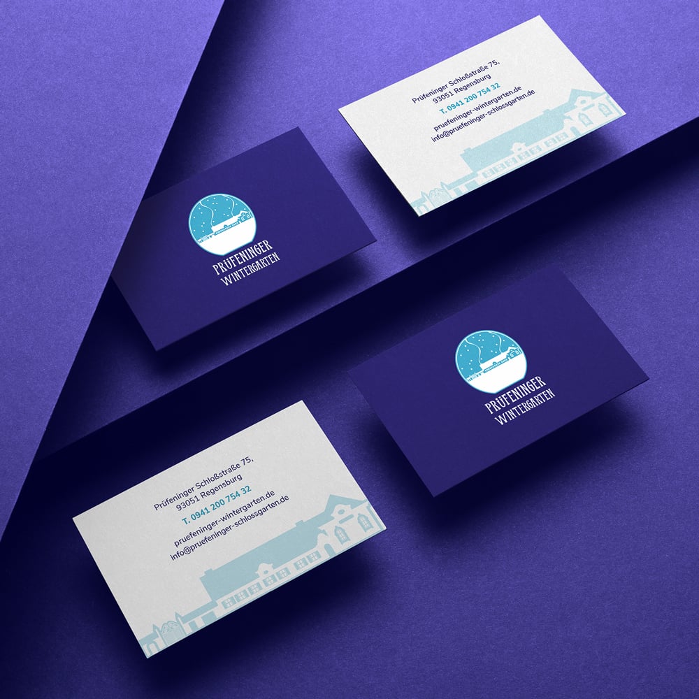 Prüfeninger Wintergarten Brand identity