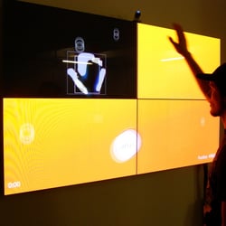 Switching Wall – interaktive Medieninstallation – Projekt: Diplomarbeit