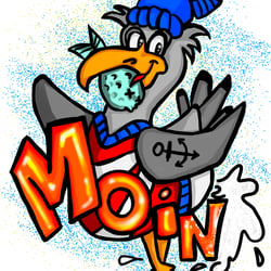 Poster-Design: Moin