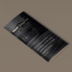 Flyer für FAUST