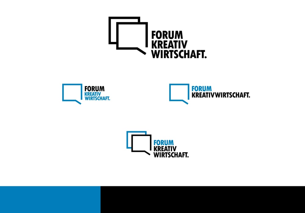 Logodesign für Forum Kreativwirtschaft