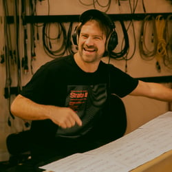 Kid Downes im LowSwing Tonstudio