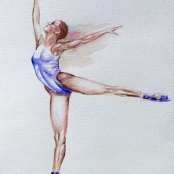 Aquarell, A4