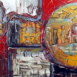 1990-02 | 125×170 | Öl auf Leinwand