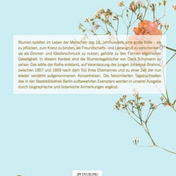 U4, Clara Schumann „Blumentagebuch“