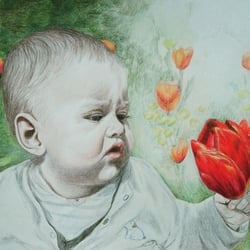 Kleine Junge Porträt