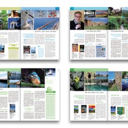 ReiseZiele-Magazin, Buchwerbung der Neun GmbH
